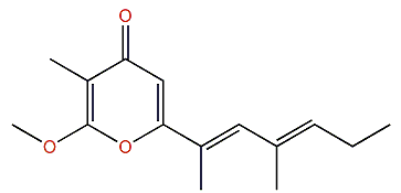 (1'E,3'E)-7-Methylcyercene B